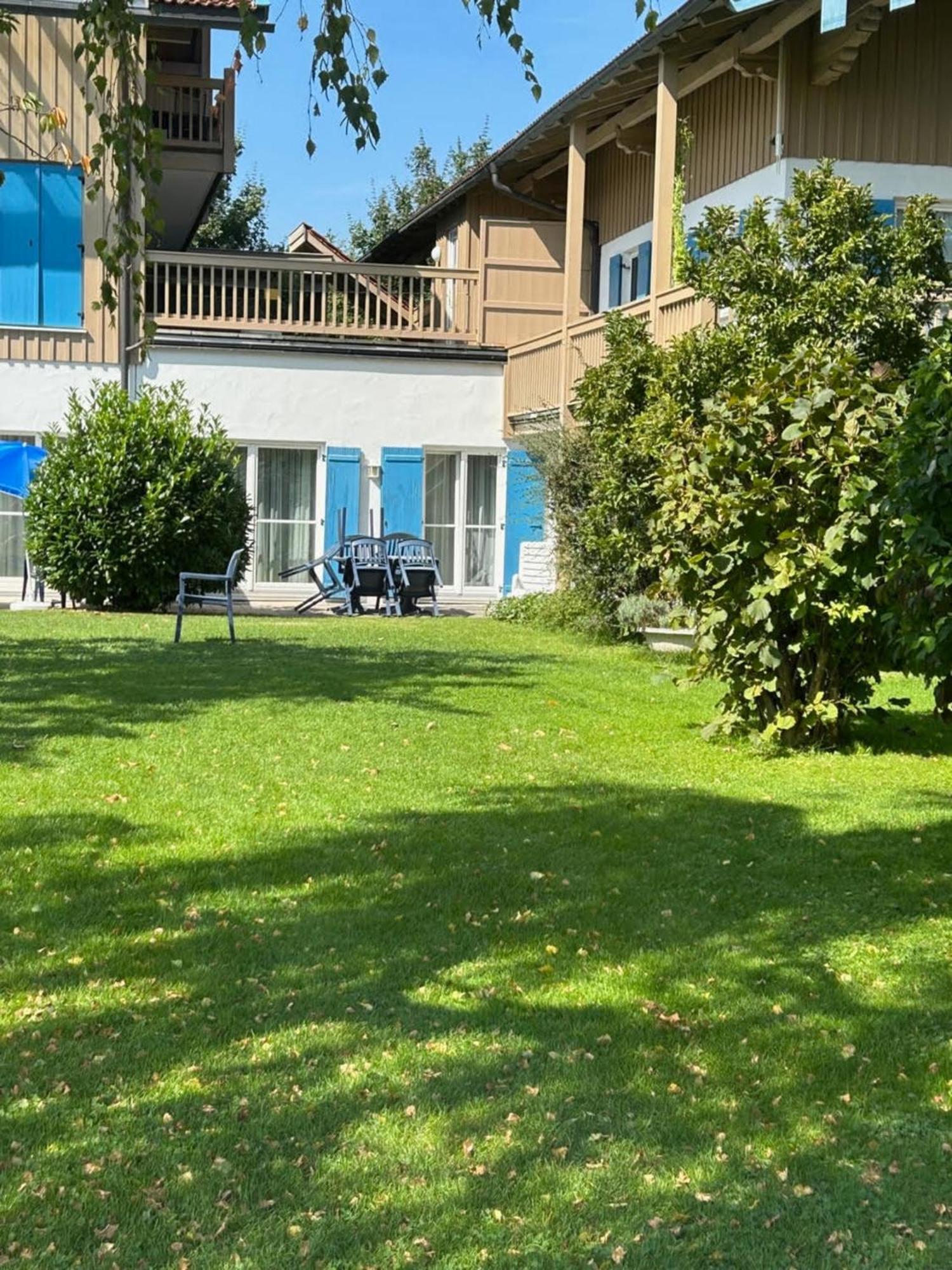 Gabi Mit Pool Und Sauna Übersee Exteriér fotografie